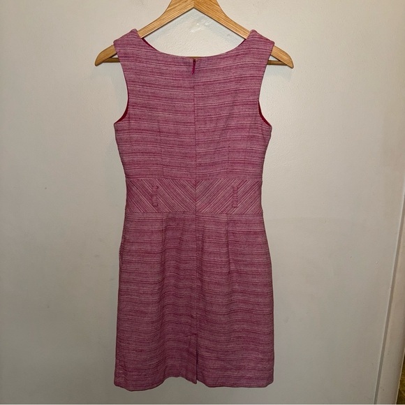 Banana Republic Pink Sheath Dress Size 4 Petite - Picture 6 of 9